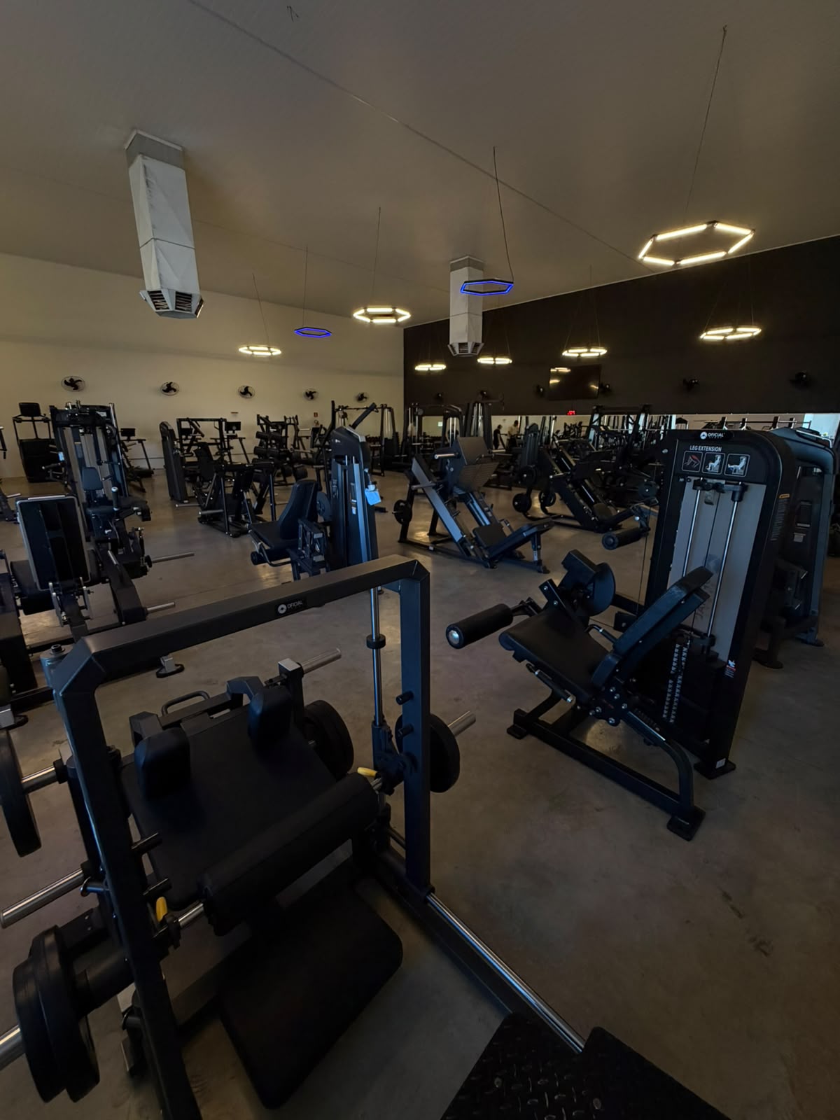 Área de musculação da Frontini Sports Academia